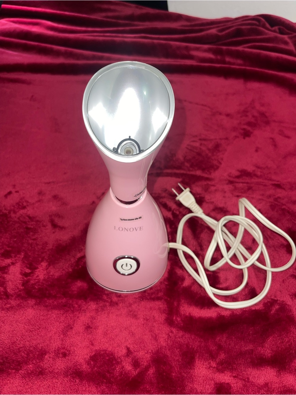 Pink Facial Steamer
